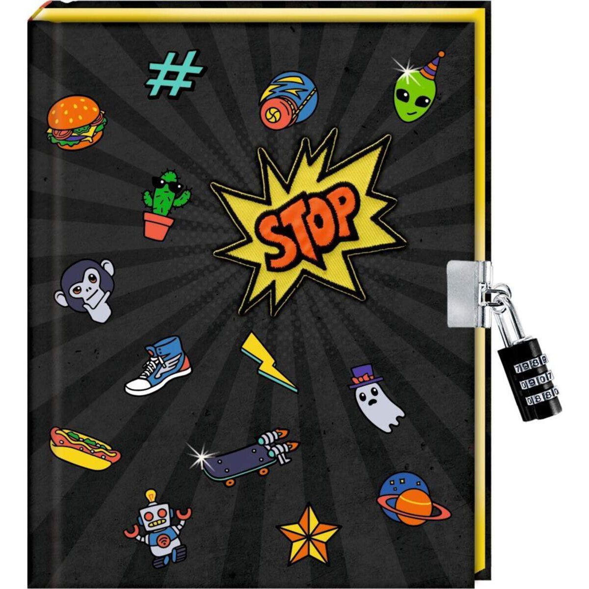 Coppenrath Verlag Tagebuch - Funny Patches - STOP