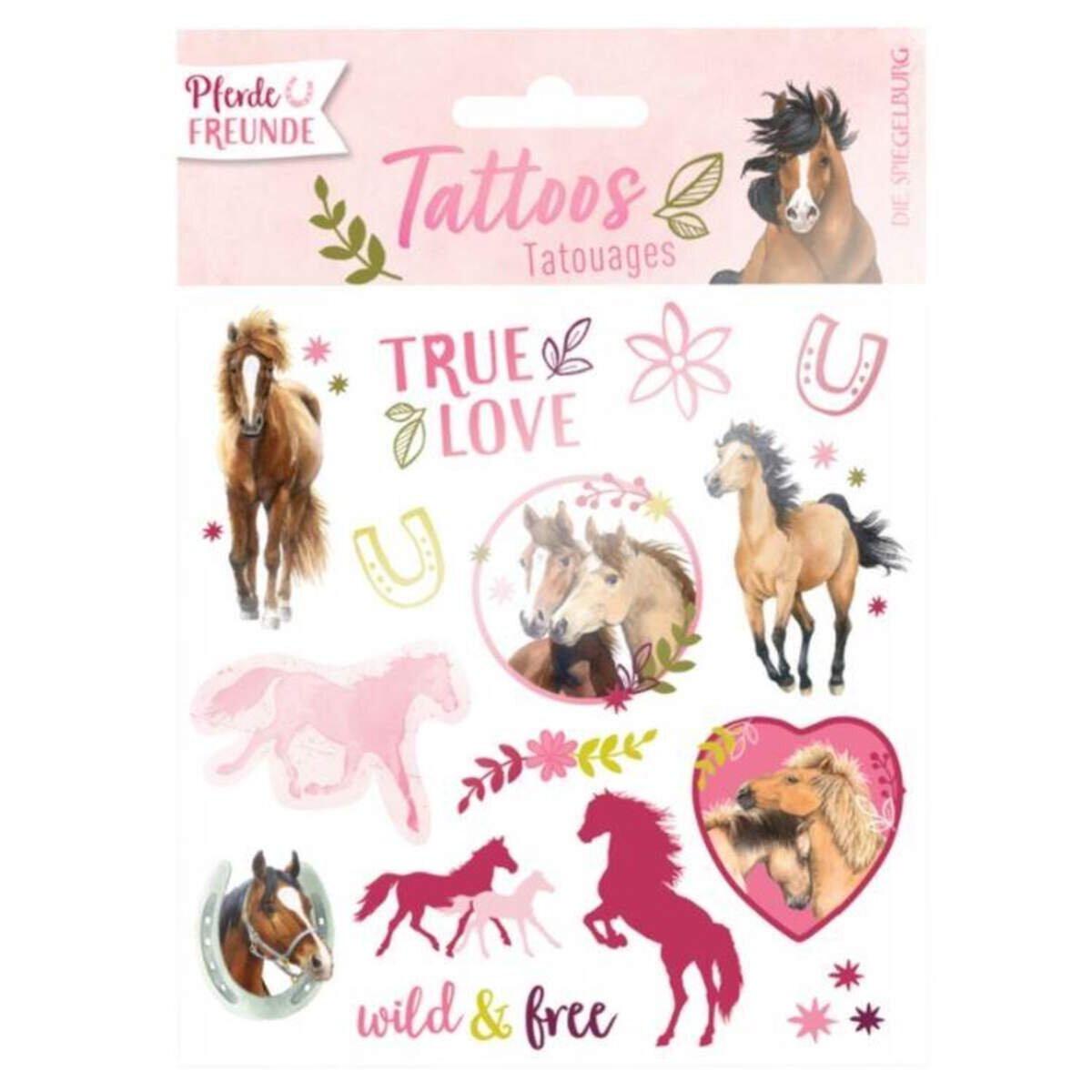 Coppenrath Verlag Tattoos Pferdefreunde