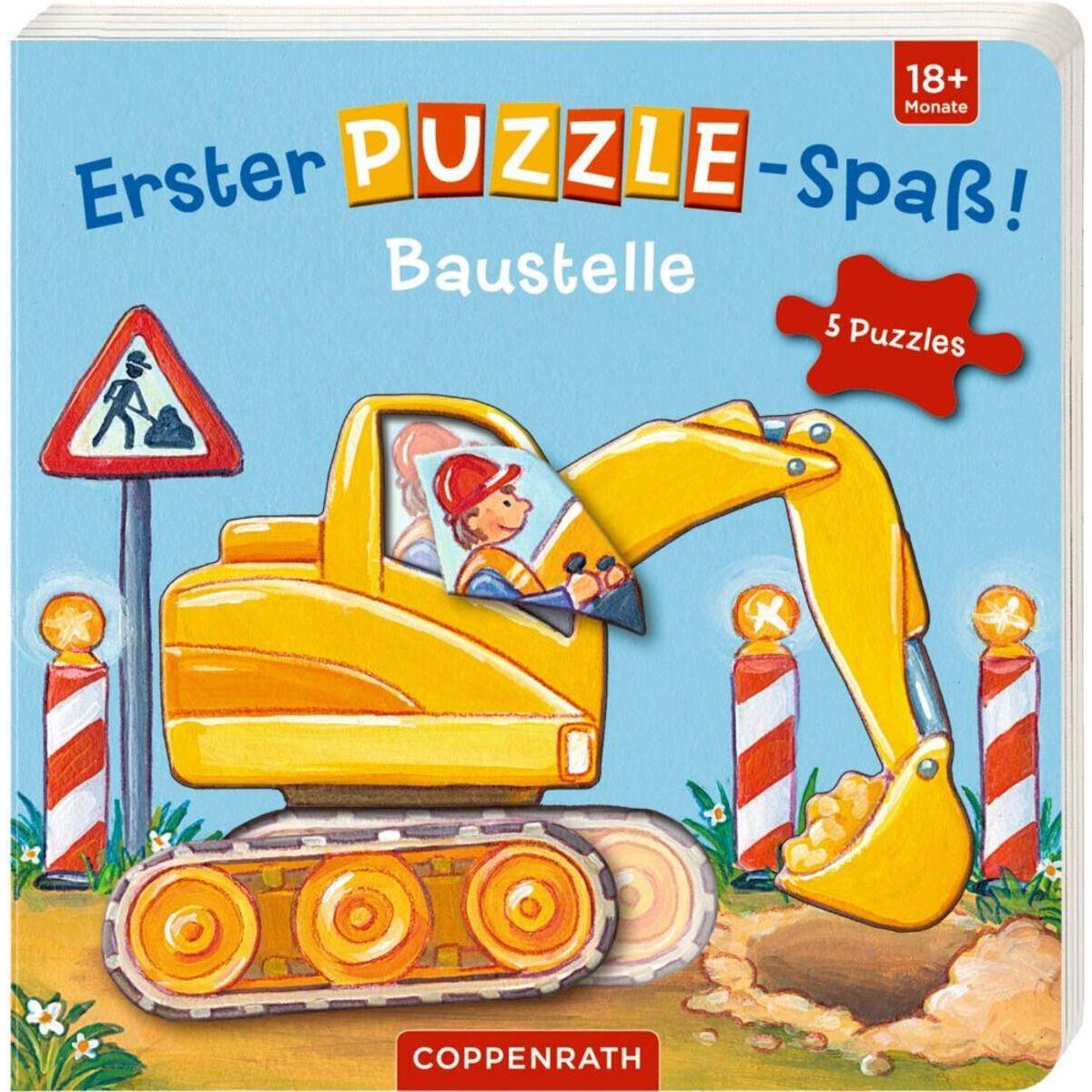 Coppenrath Verlag Verlag Erster Puzzle-Spaß! Baustelle