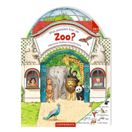 Coppenrath Verlag Was passiert hier im Zoo? Allererste Mitlesegeschichten