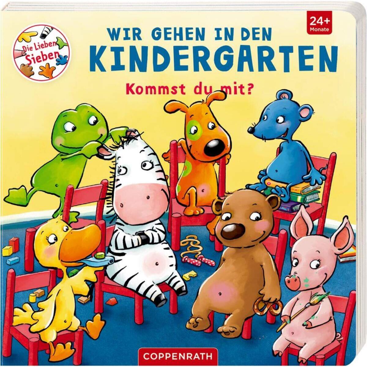 Coppenrath Verlag Wir gehen in den Kindergarten - Kommst du mit? (Die Lieben Sieben)