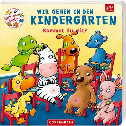 Coppenrath Verlag Wir gehen in den Kindergarten - Kommst du mit? (Die Lieben Sieben)
