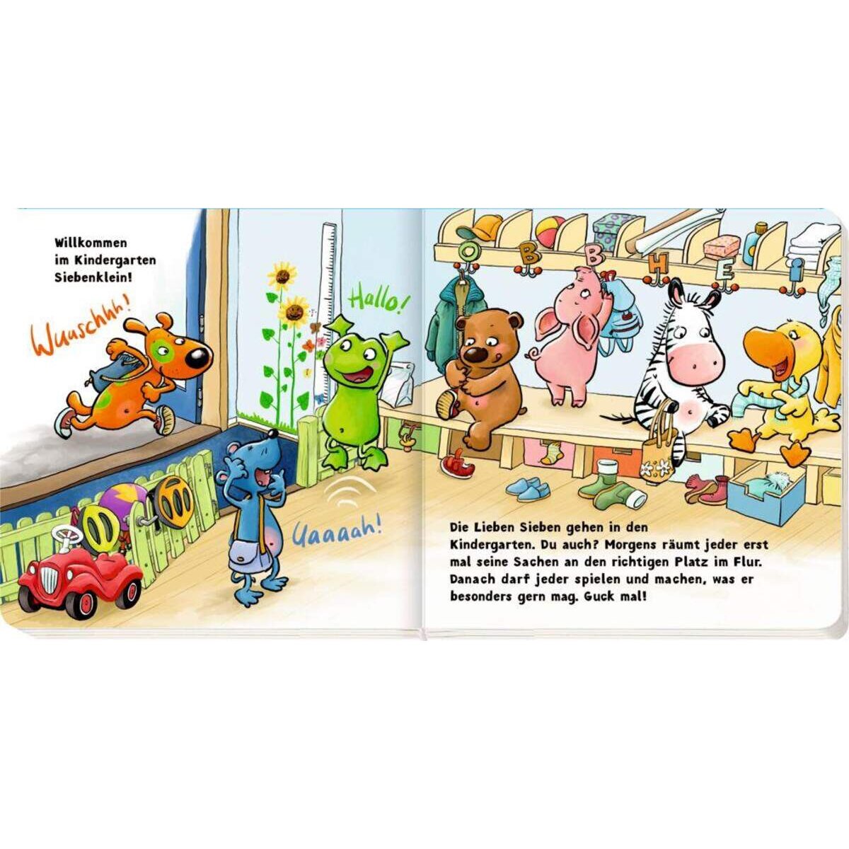 Coppenrath Verlag Wir gehen in den Kindergarten - Kommst du mit? (Die Lieben Sieben)