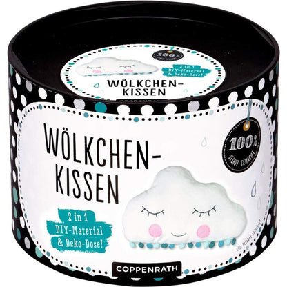 Coppenrath Verlag Wölkchen-Kissen -DIY-Material & Deko-Dose (100% selbst gem.)