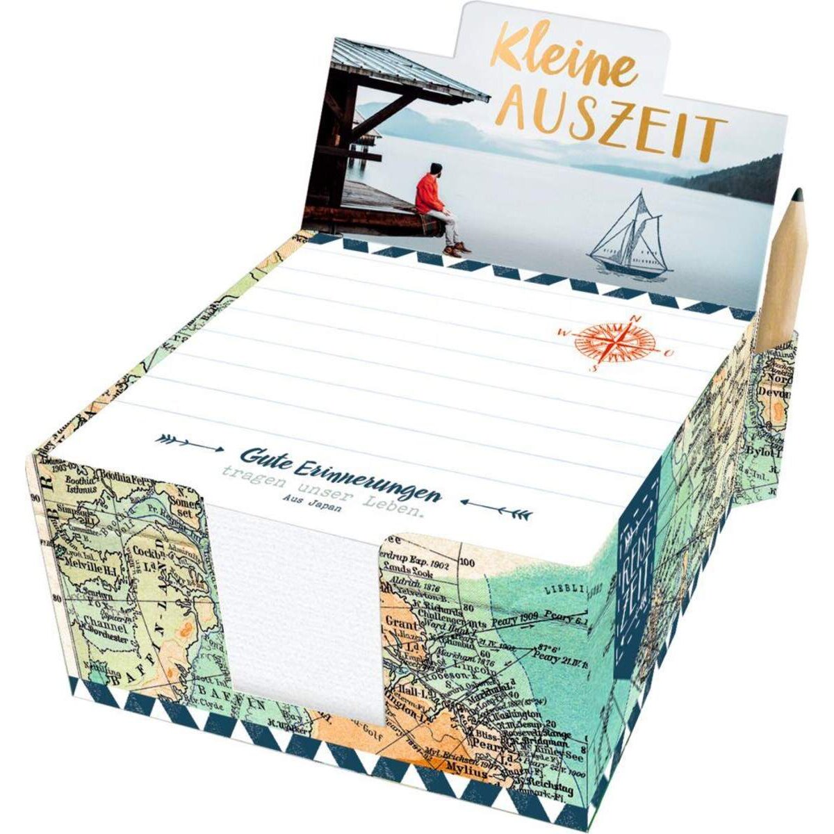 Coppenrath Verlag Zettelkästchen - Kleine Auszeit (Reisezeit)