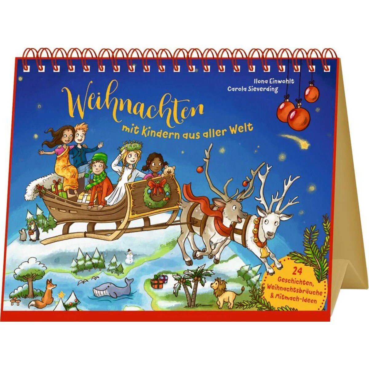 Coppenrath Weihnachten mit Kindern aus aller Welt, Gr. Tisch-Adventskalender