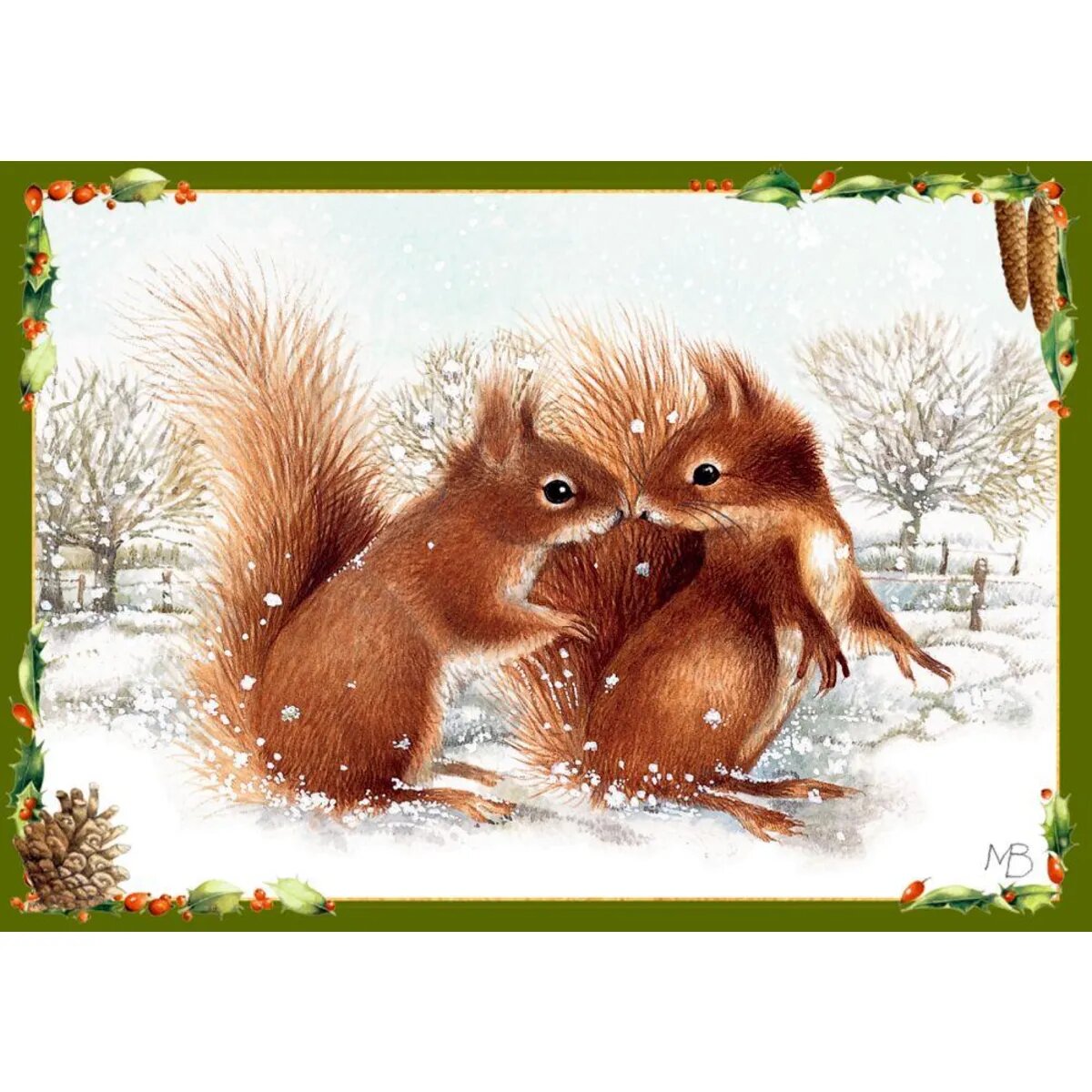 Coppenrath Zauberhafte Winterzeit, Miniatur-Adventskalender, sortiert