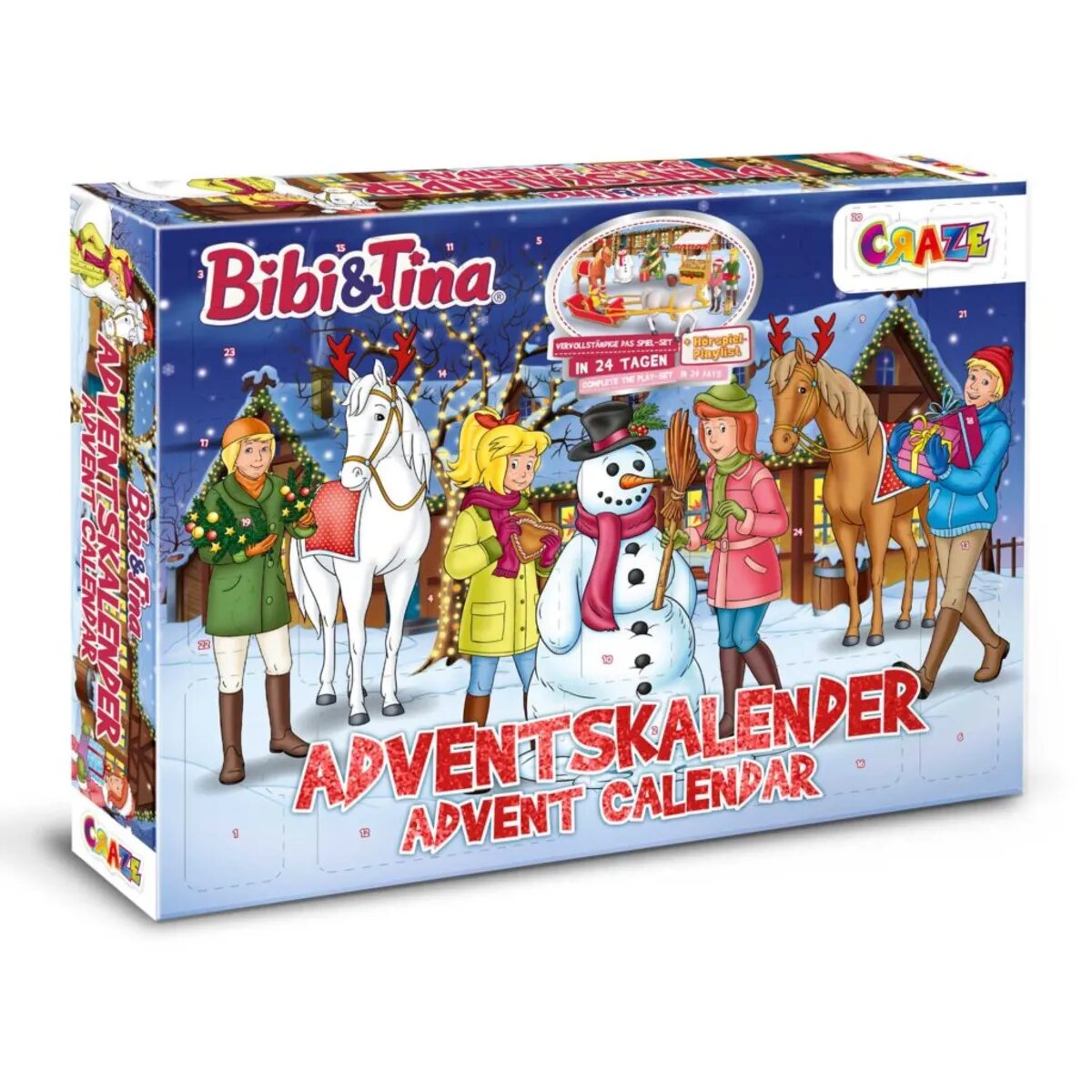 Craze Adventskalender - Bibi & Tina Weihnachtsmarkt