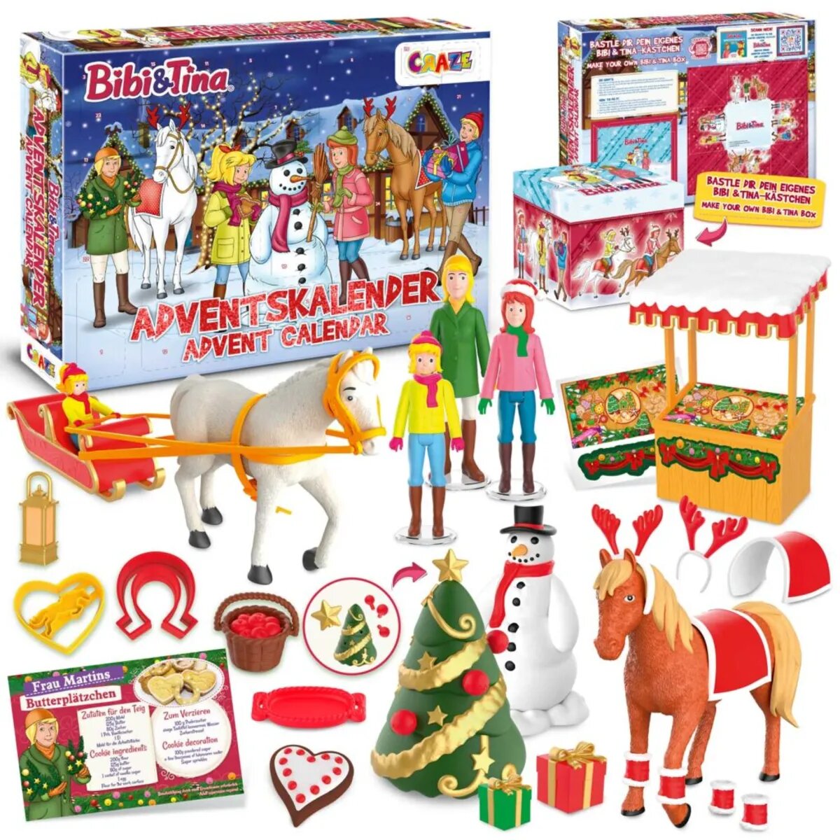 Craze Adventskalender - Bibi & Tina Weihnachtsmarkt