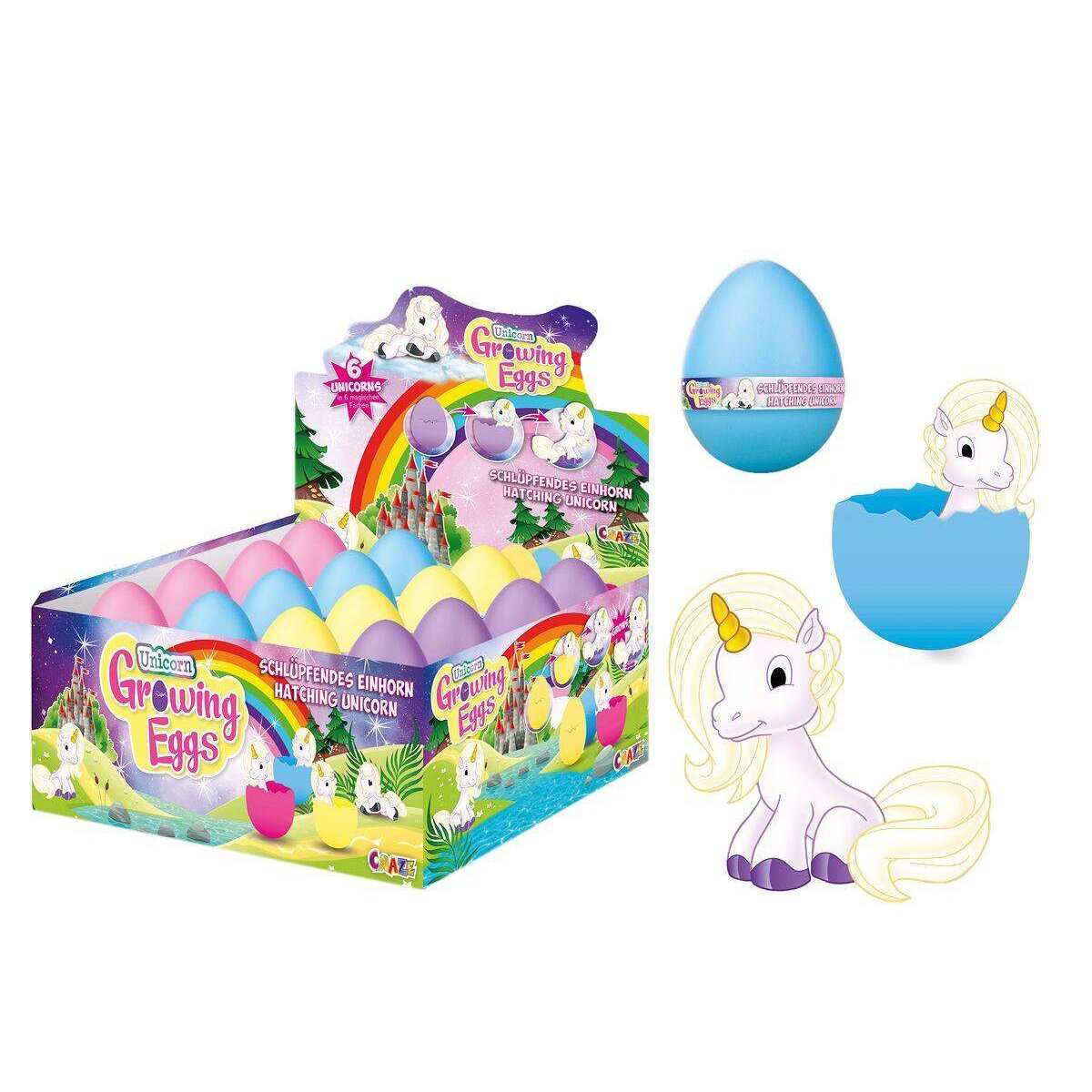 Craze wachsendes Einhorn im Ei