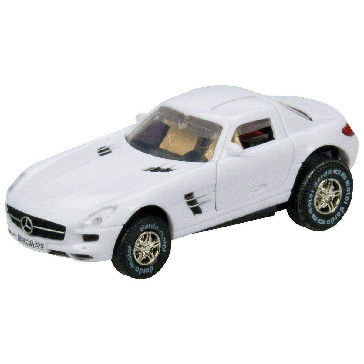 Darda Mercedes Benz SLS AMG, mystic weiß, 8cm