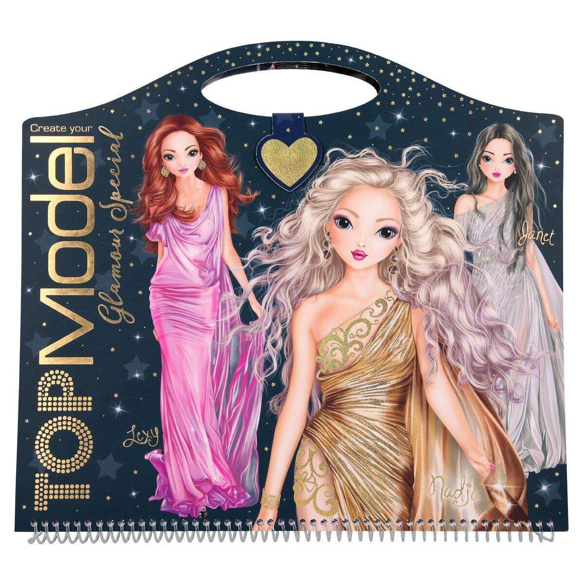 Depesche Create your TOPModel Create your -Glamour Special- Malbuch