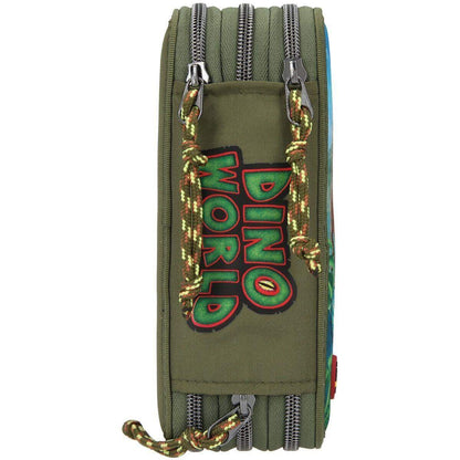 Depesche Dino World 3-Fach Federtasche LED