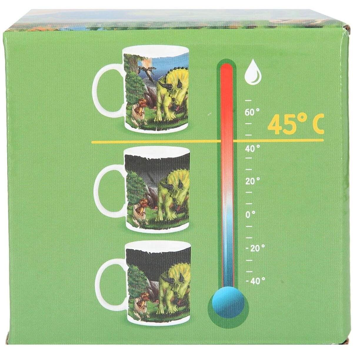 Depesche Dino World Becher mit Temperatur-Effekt, 320 ml