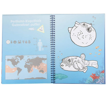Depesche Dino World Malbuch-Set UNDERWATER