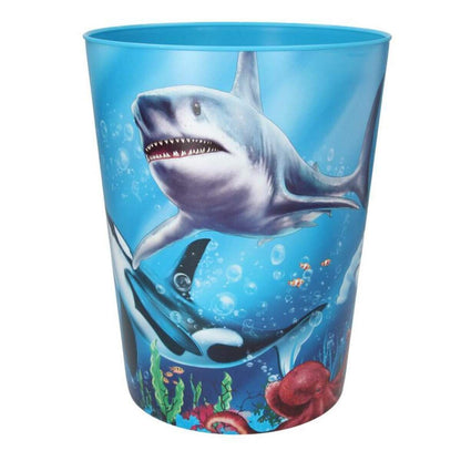 Depesche Dino World Papierkorb, 1 Stück, 2-fach sortiert