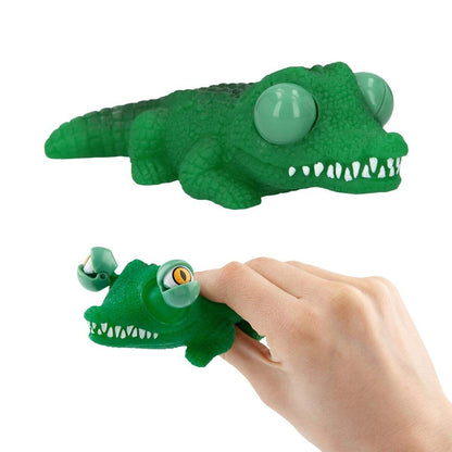 Depesche Dino World Pop-Up-Augen Krokodil, 1 Stück, sortiert
