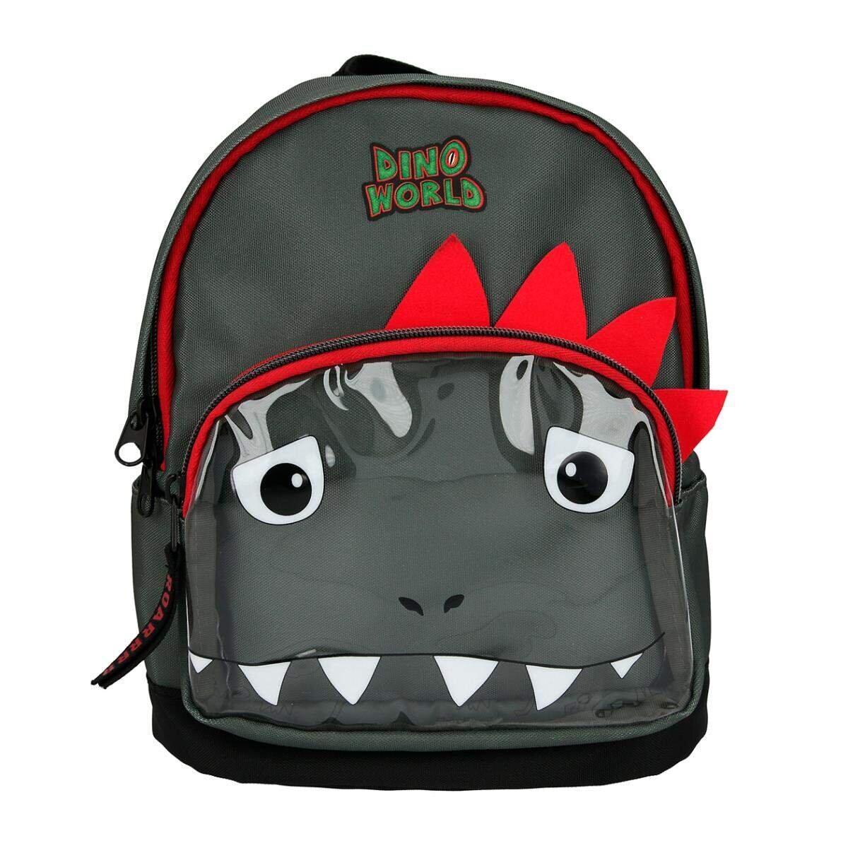Depesche Dino World Rucksack, grau