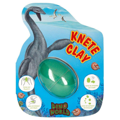Depesche Dino World Spring Knete im Ei mit Flashkugel, sortiert