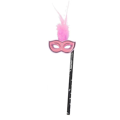 Depesche Fantasy Model Bleistift mit Maske und Federn, sortiert