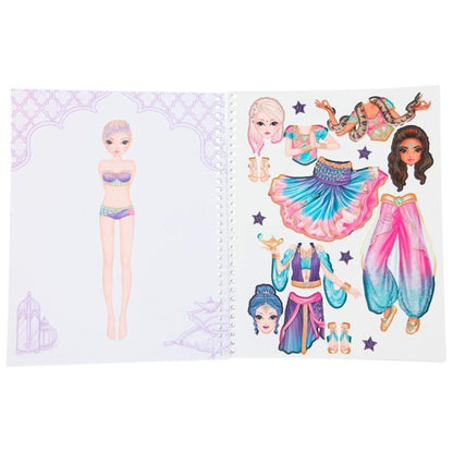 Depesche Fantasy Model Dress me up Stickerbook