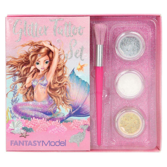 Depesche Fantasy Model Glitzer Tattoo Set MERMAID