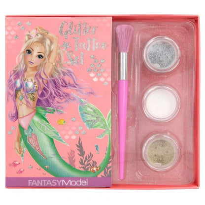 Depesche Fantasy Model Glitzer Tattoo Set Mermaid