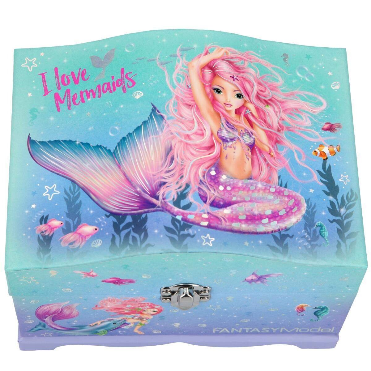 Depesche Fantasy Model Schmuckschatulle mit Licht MERMAID