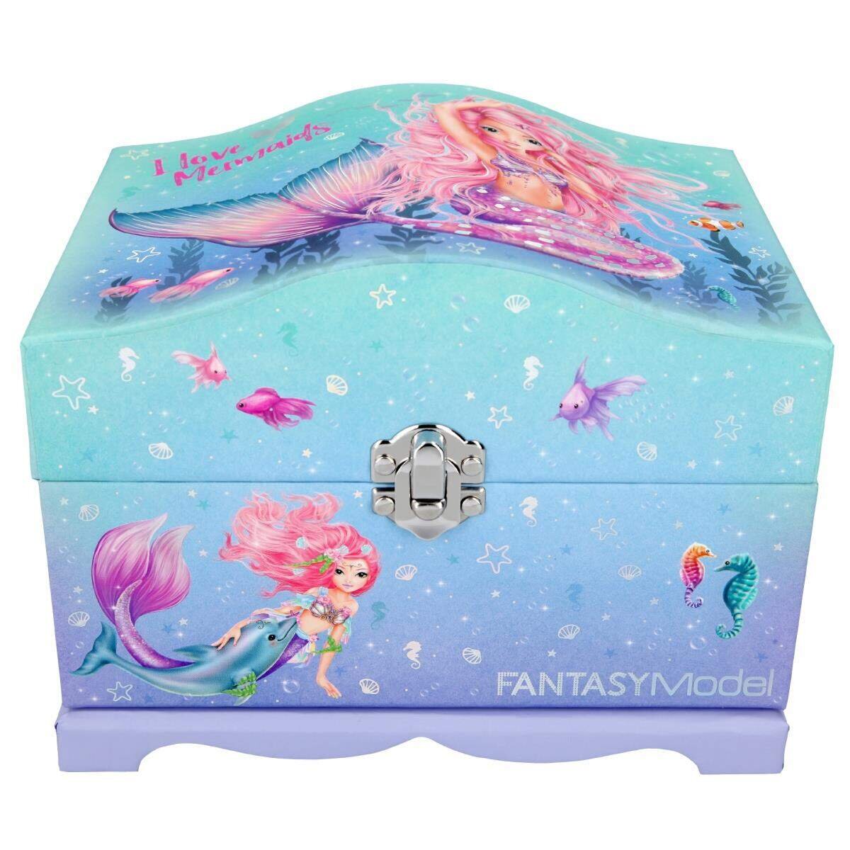 Depesche Fantasy Model Schmuckschatulle mit Licht MERMAID