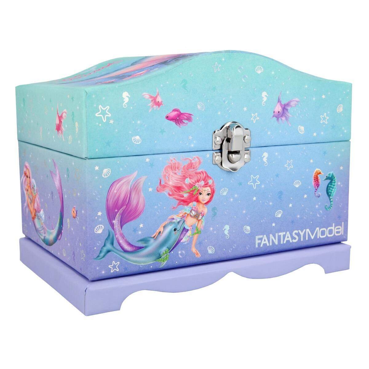 Depesche Fantasy Model Schmuckschatulle mit Licht MERMAID