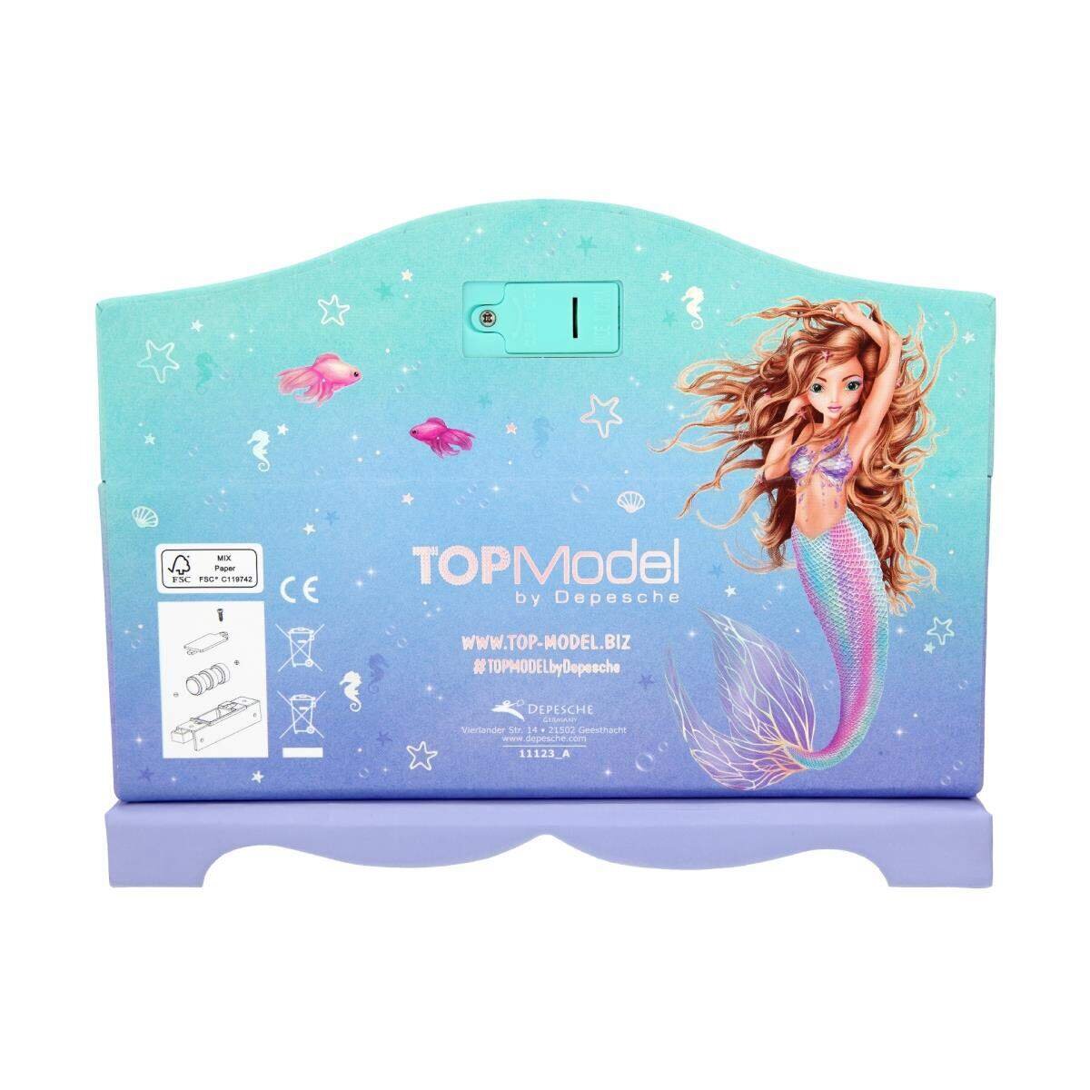 Depesche Fantasy Model Schmuckschatulle mit Licht MERMAID