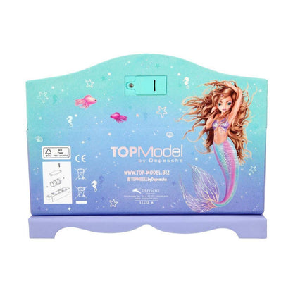 Depesche Fantasy Model Schmuckschatulle mit Licht MERMAID