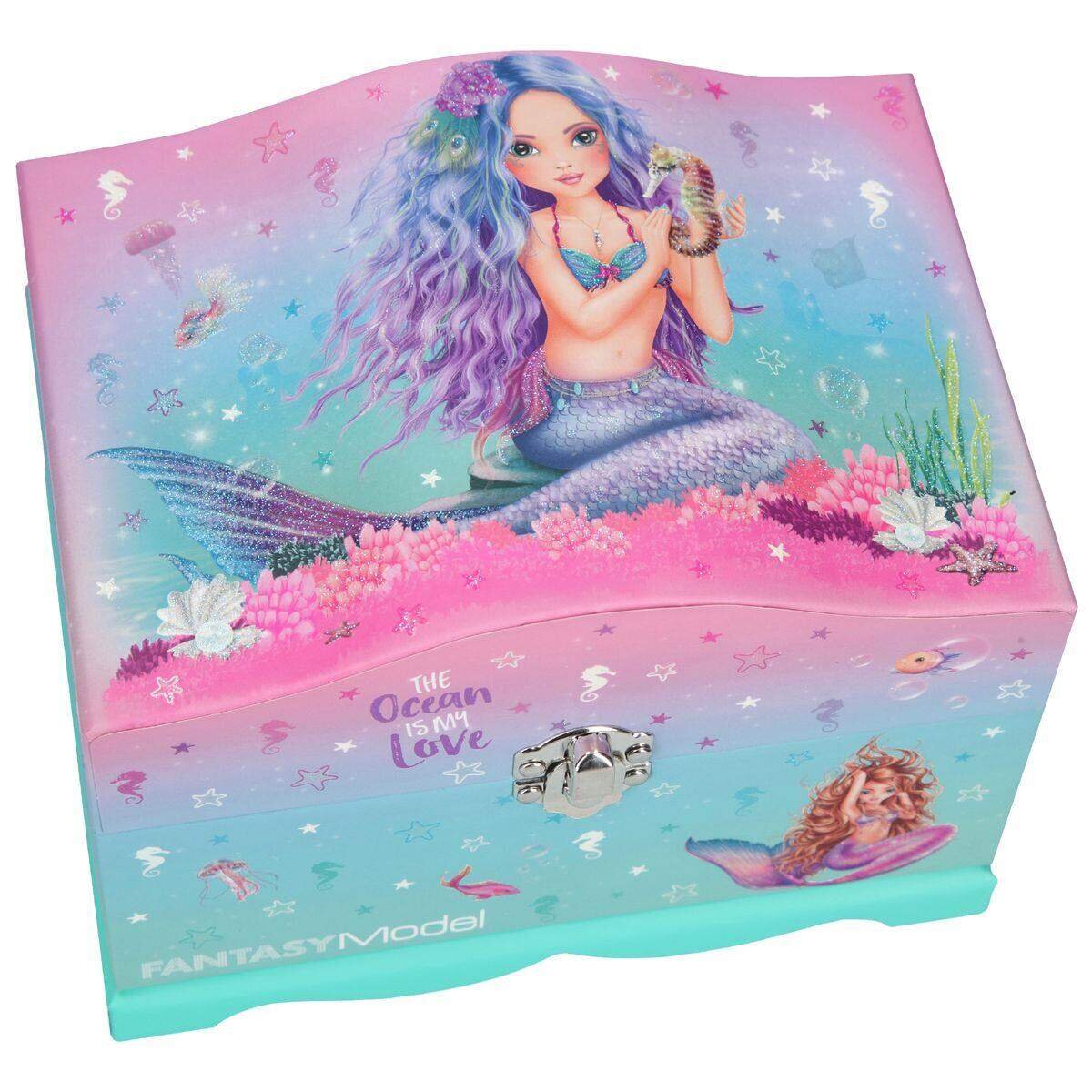 Depesche Fantasy Model Schmuckschatulle mit Licht The Ocean is my Love
