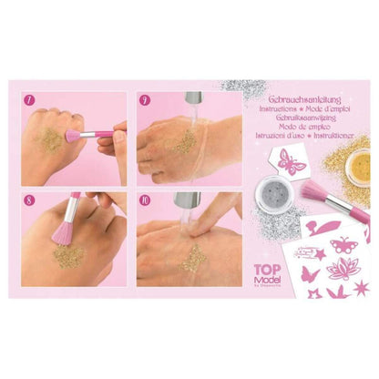 Depesche Fantasy Model Glitzer Tattoo Set FAIRY