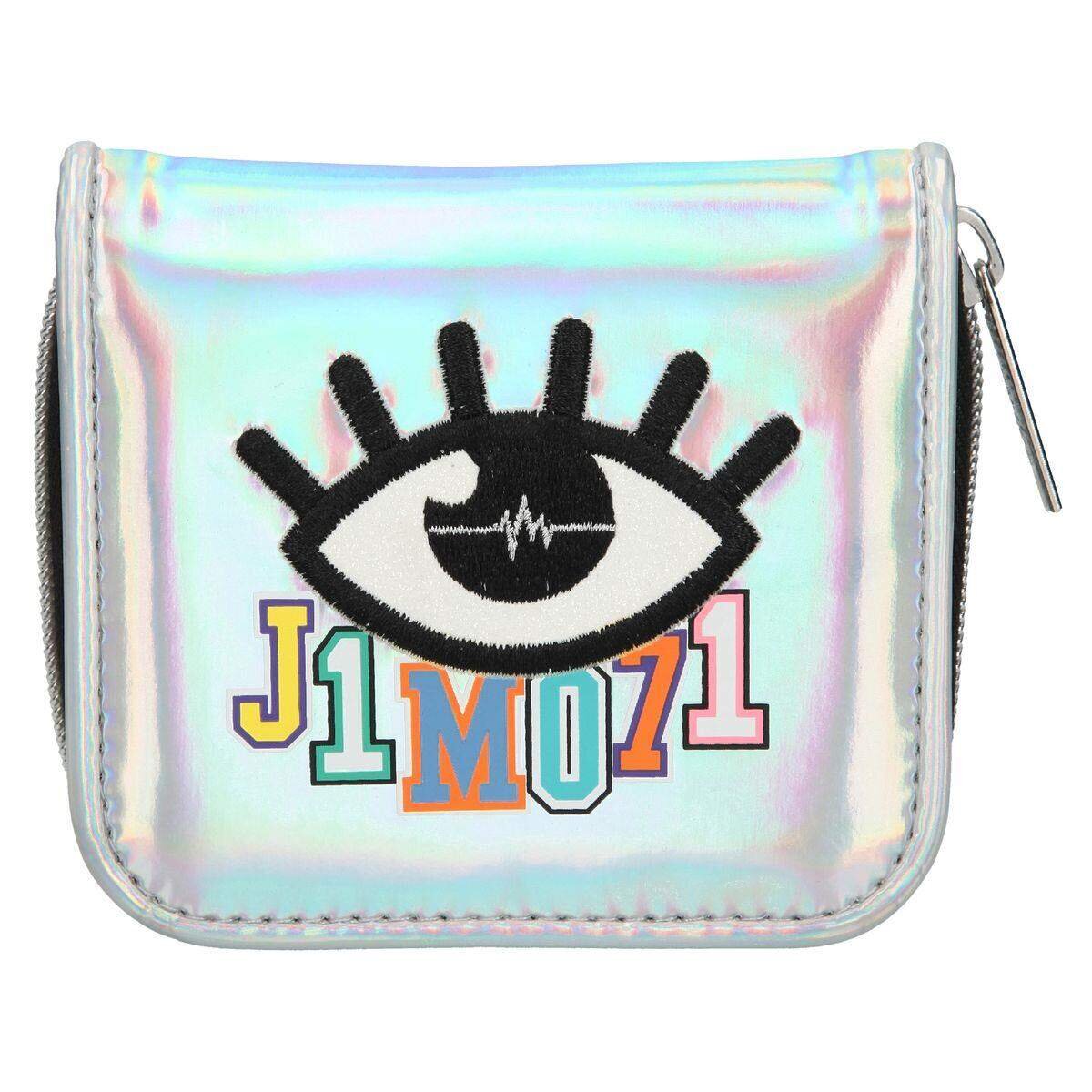 Depesche J1MO71 Lisa & Lena Portemonnaie Holo silber