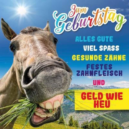Depesche Klappkarte 3D Foto, quadratisch, 1 Stück, sortiert