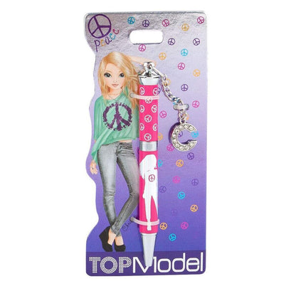 Depesche TOPModel Kugelschreiber mit Buchstabenanhänger, sortiert