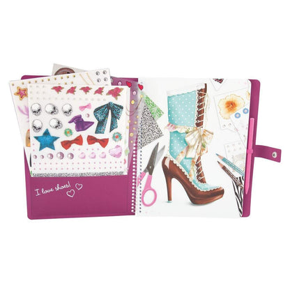 Depesche TOPModel Malbuch Shoe Designer