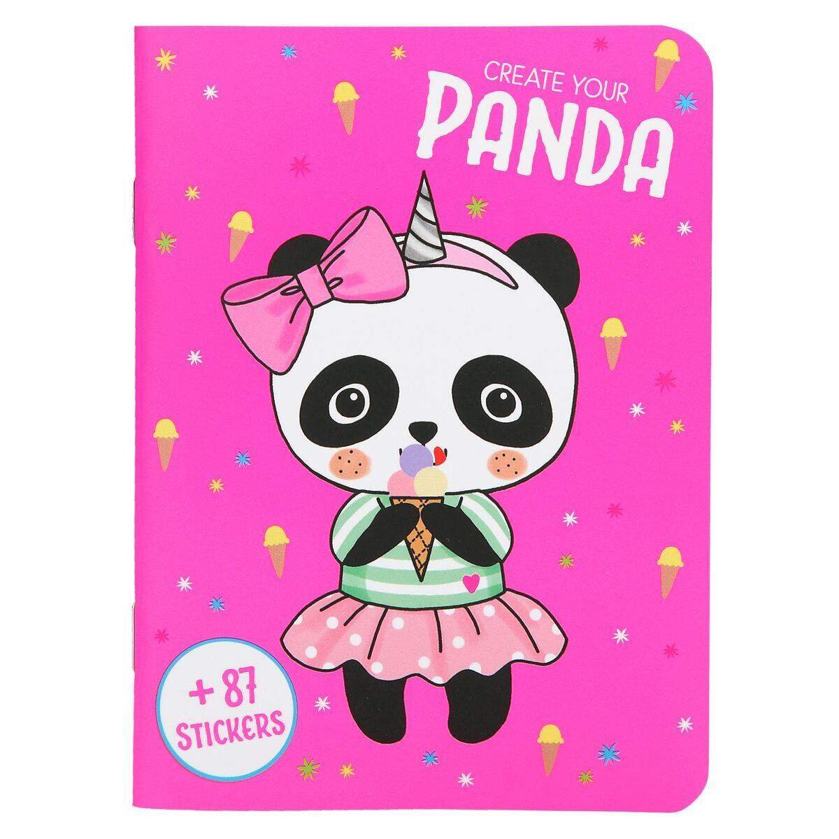 Depesche Minimalbuch Create your Kitty, Bunny, Unicorn, Panda, sortiert