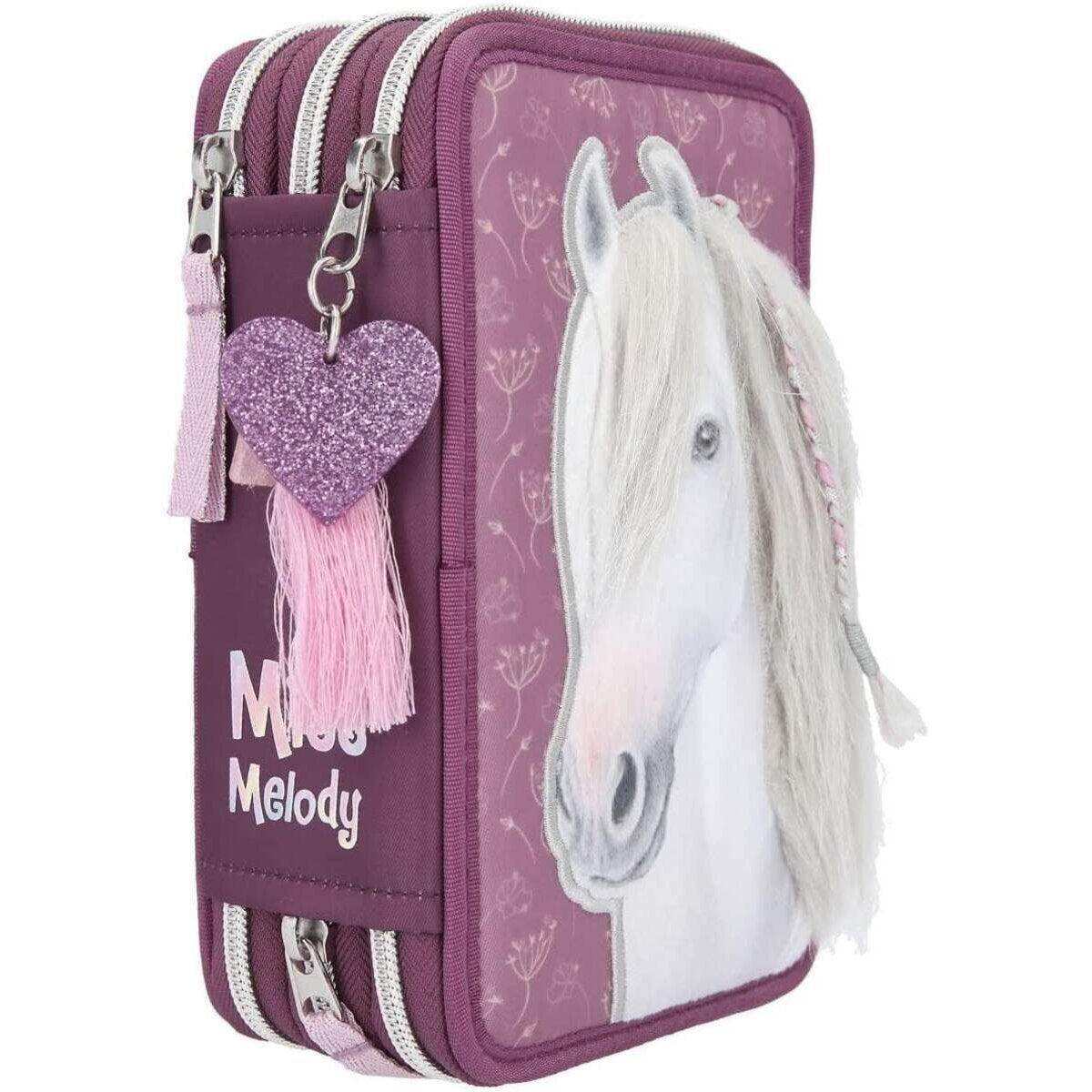 Depesche Miss Melody 3-Fach Federtasche WILDFLOWERS