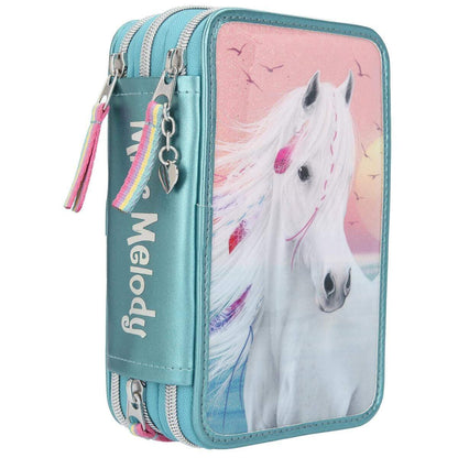 Depesche Miss Melody 3-Fach Federtasche SUMMER SUN