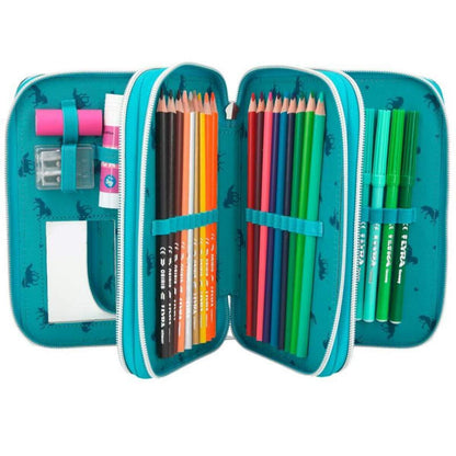 Depesche Miss Melody 3-Fach Federtasche Rainbow