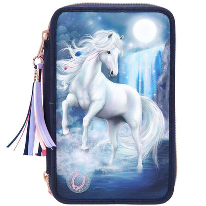 Depesche Miss Melody 3-Fach Federtasche LED