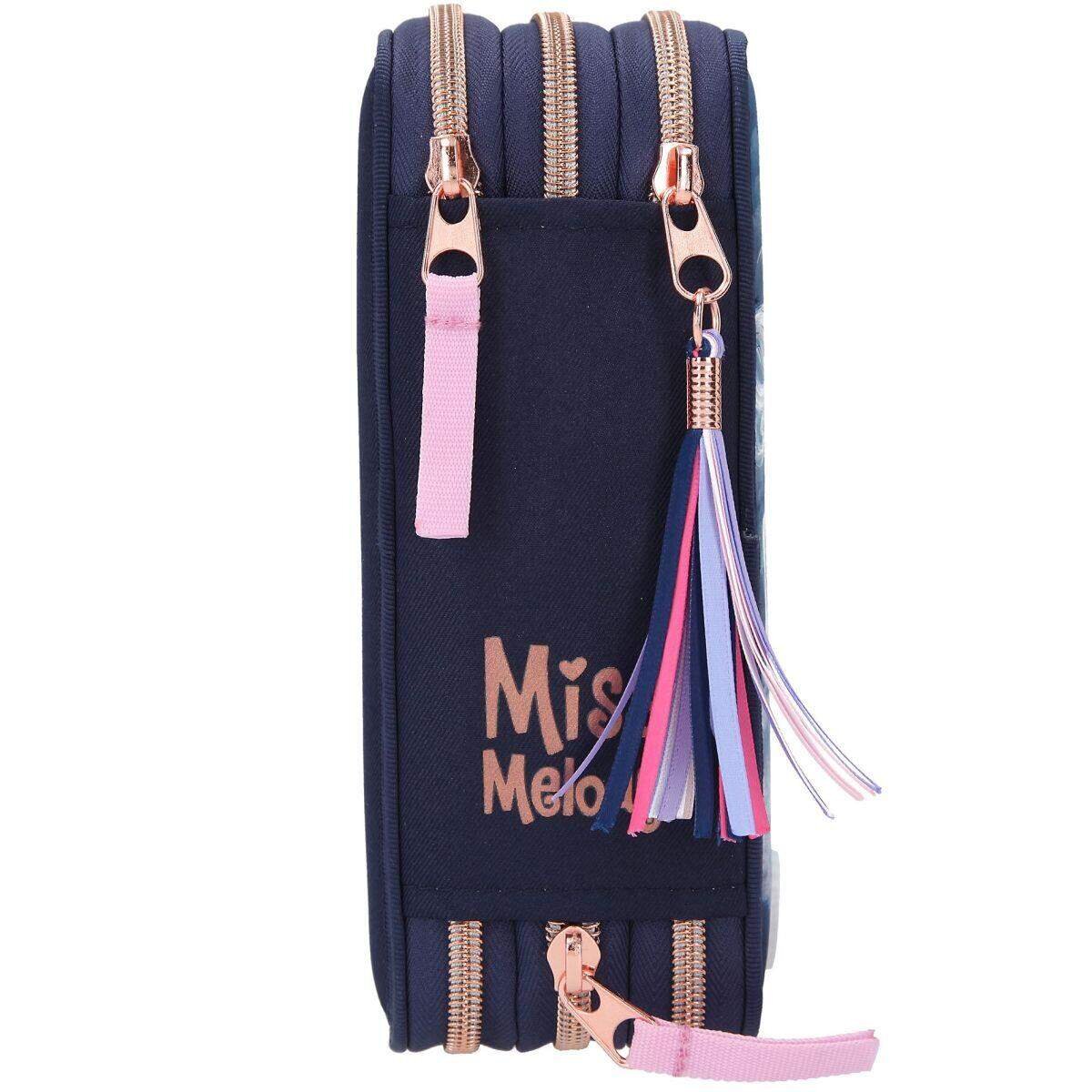 Depesche Miss Melody 3-Fach Federtasche LED