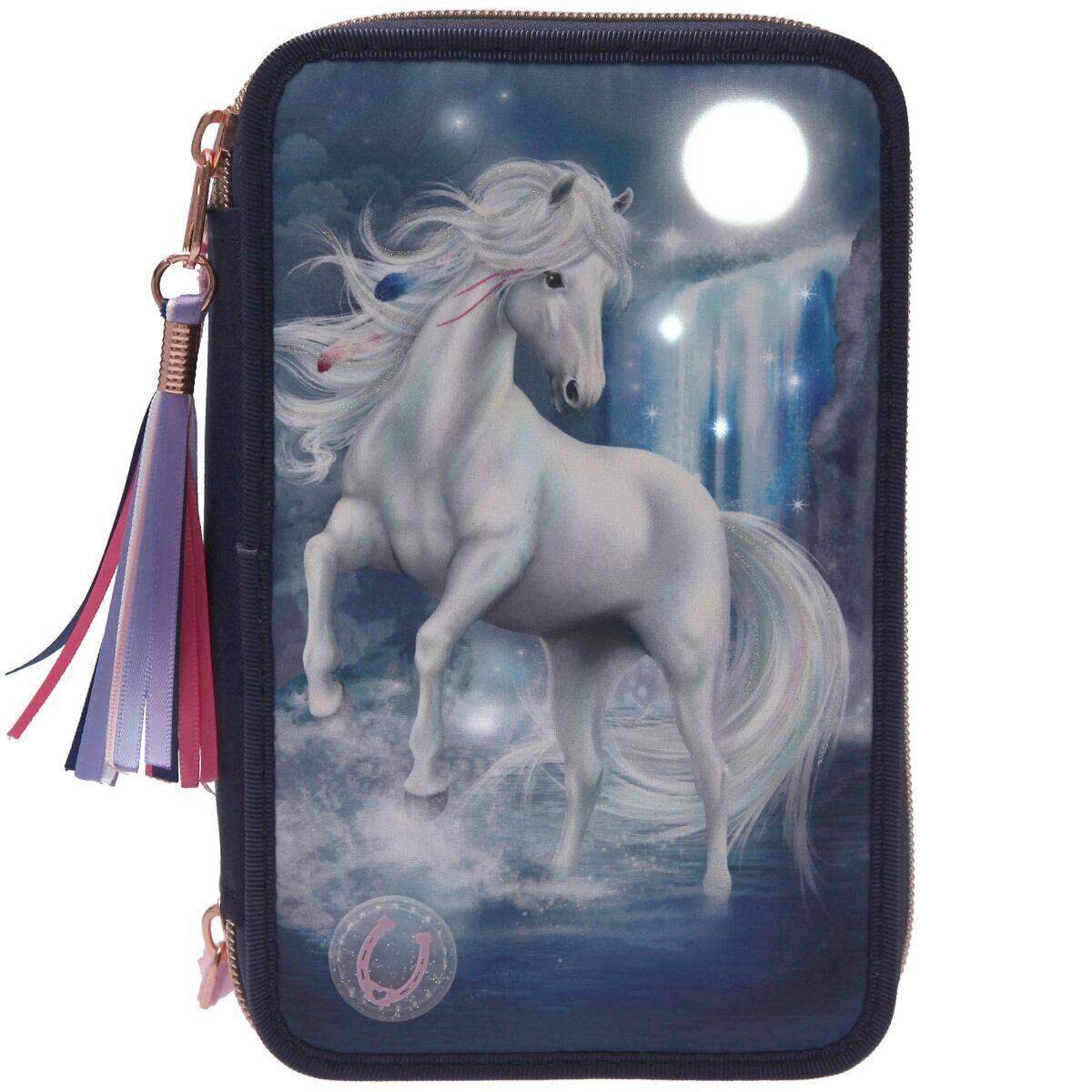 Depesche Miss Melody 3-Fach Federtasche LED