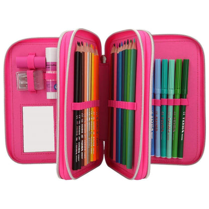 Depesche Miss Melody 3-Fach Federtasche Pink