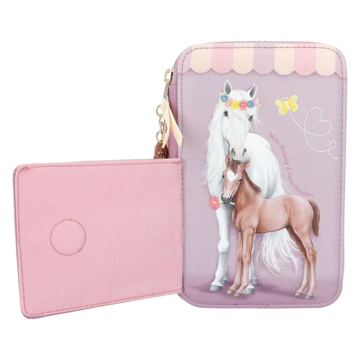 Depesche Miss Melody 3-Fach Federtasche FARM HOUSE