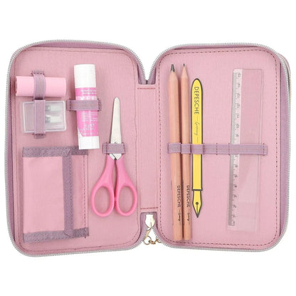 Depesche Miss Melody 3-Fach Federtasche FARM HOUSE