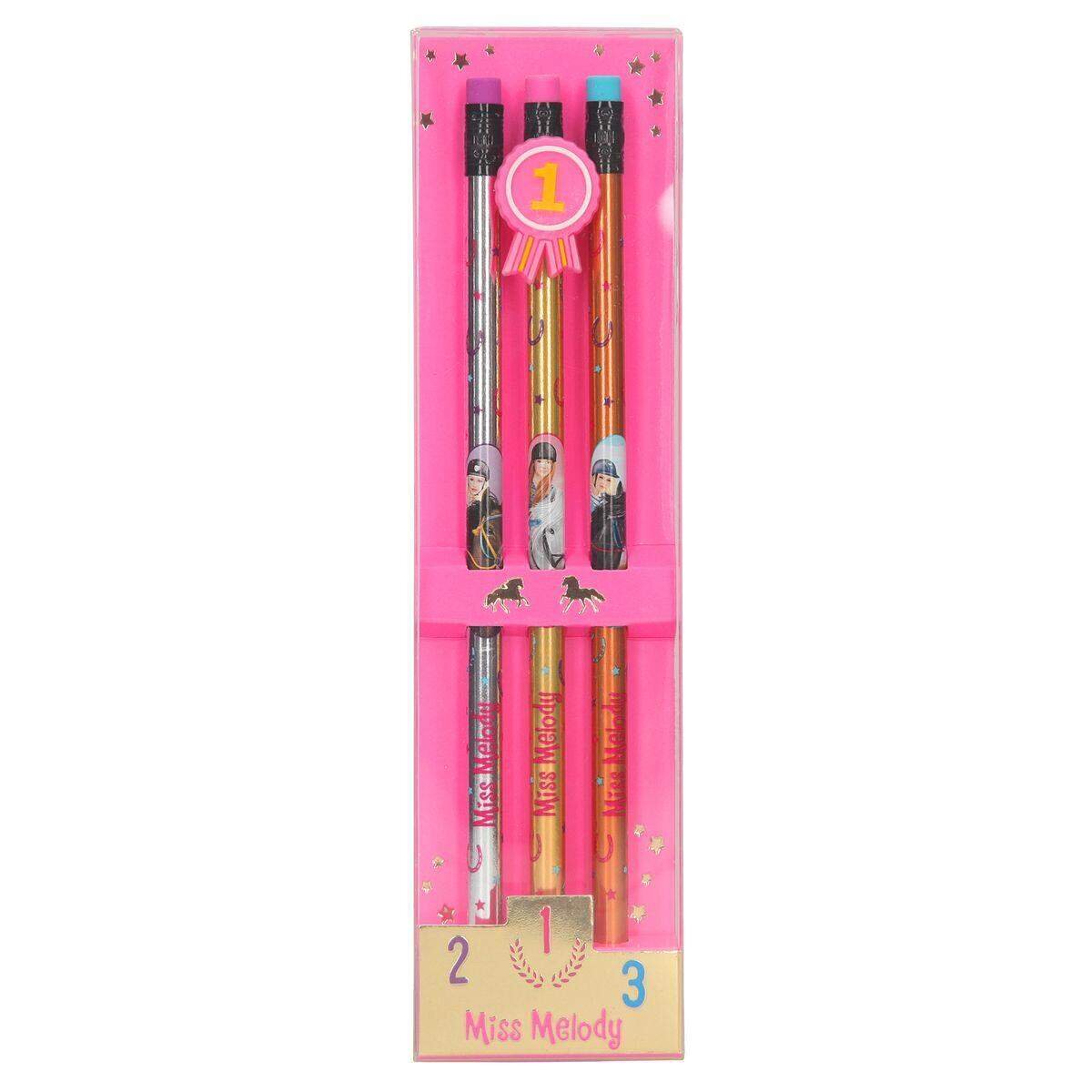 Depesche Miss Melody 3er Bleistiftset