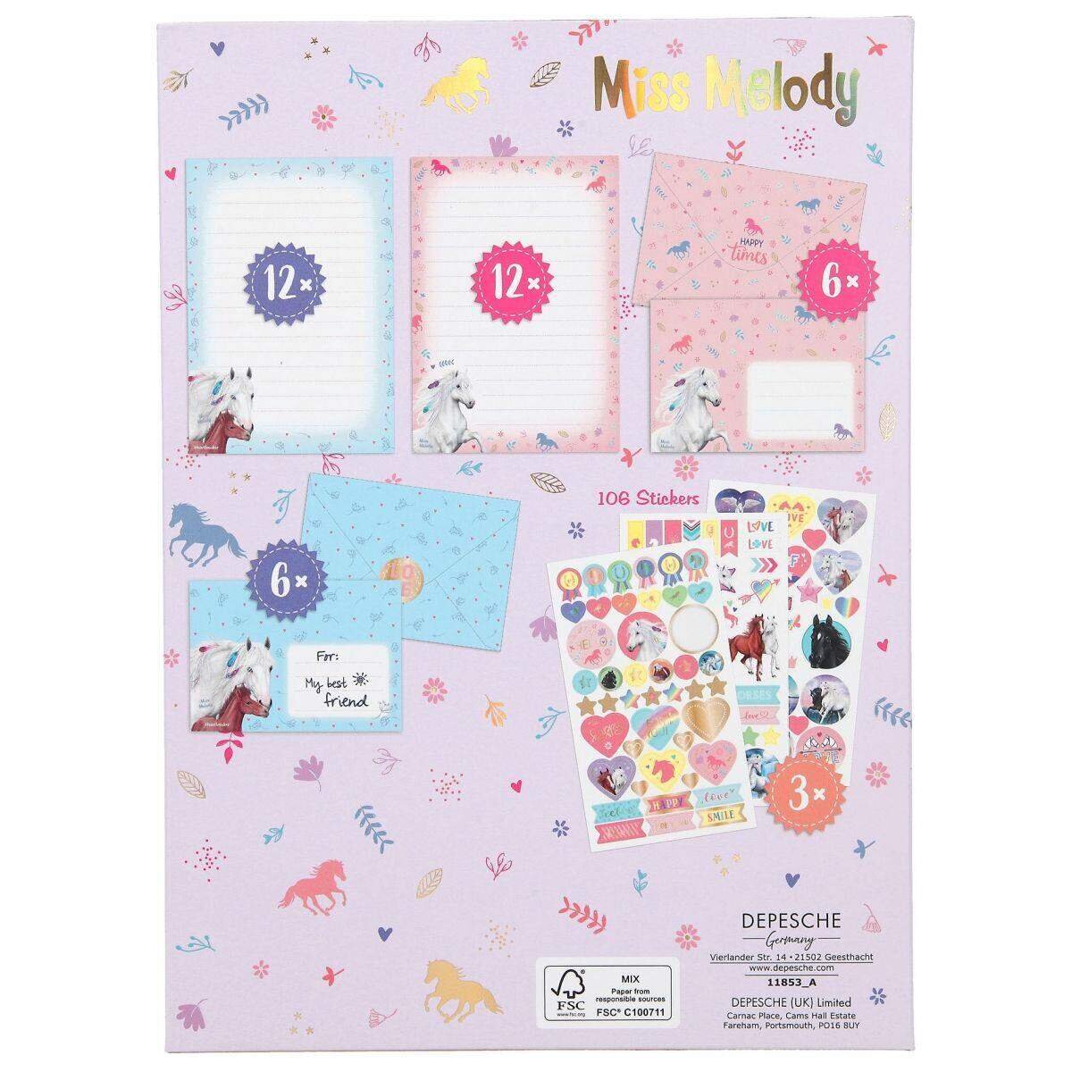 Depesche Miss Melody Briefpapier